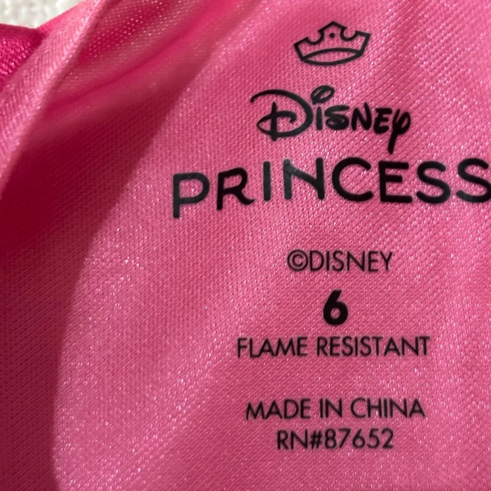 Disney Princess Nightgown Bundle 4pk Merida Aurora Snow White Girls Size 6